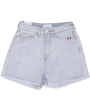 AMISH Short Jeans Short Ivy Denim - Blue