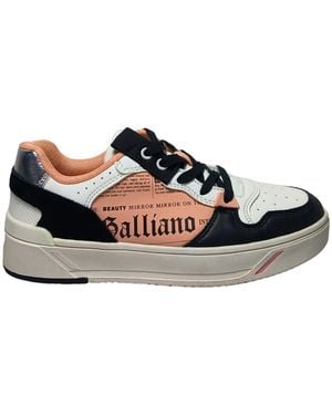John Galliano 15519_B Multicolored Leather - Black