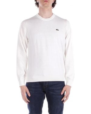 Lacoste Knitted Ah0128 70V Pullover Flour - White