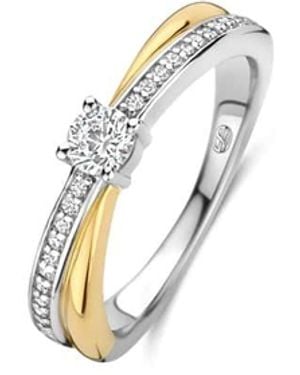 Ti Sento Milano Anneau Femme 12370 - Blanc