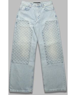 MISBHV Monogram Timmerman Denimbroek - Blauw