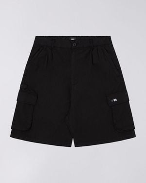 Edwin Shorts And Bermuda I031953.89.Gd. Cargo Ring 89.Gd - Black