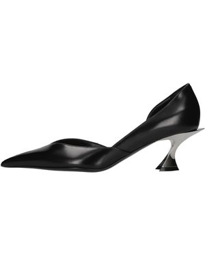 Mugler With Heel - Black