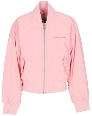 Tommy Hilfiger Bomber Jackets - Pink