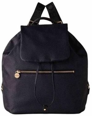 Borbonese Rucksack Schwarze Frau - Blau