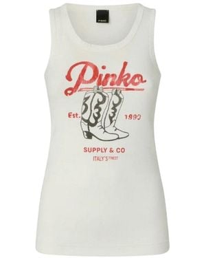Pinko Canoes And Top - White