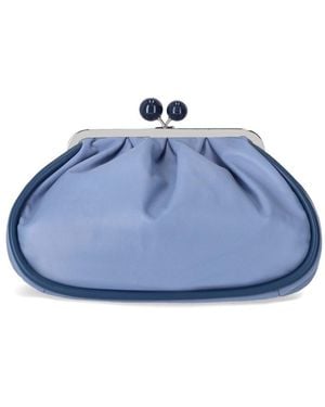 Weekend by Maxmara Clutch Pasticcino Lisotte Medium Avio - Azul
