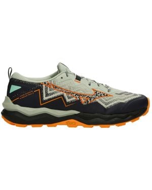 Mizuno Chaussures De Sport Vague Daichi 9 – J1Gj2571 Mercure/Tangelo/Tangorange - Gris