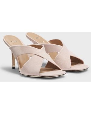 BOSS Sandalen Met Hak Charlize_Samule90_Sd 102547 - Naturel