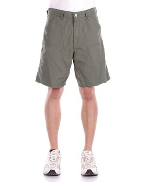 Carhartt Shorts I034794 1Yf02 Double Knee Short - Gray