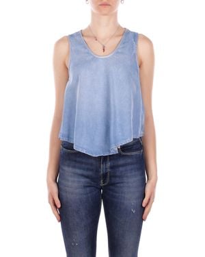 Dondup Top Dc454Df0266D 800 Top - Blue