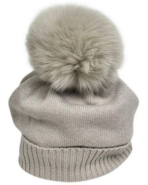 D.exterior Hats Cream - Gray