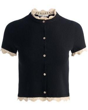 Alice + Olivia Overhemden Zwart