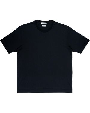WOOL &amp; CO T-Shirt Coton Mako Mm - Black