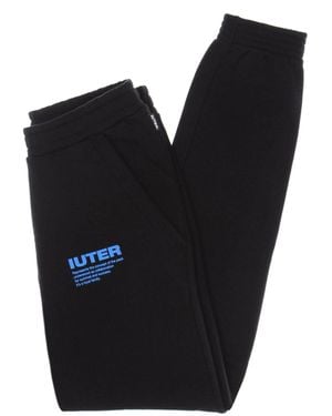 Iuter Pantalones De Chandal Para Hombre Chandal Info Pantalon De Chandal Negro - Azul