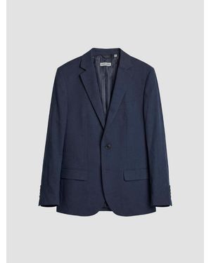 Antony Morato Jacket Mixed Linen - Blue