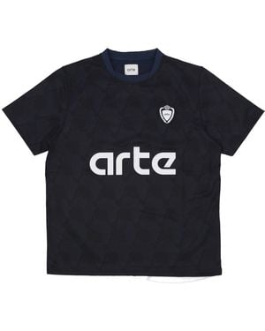 Arte' Camiseta Hombre Camiseta De Futbol Negro