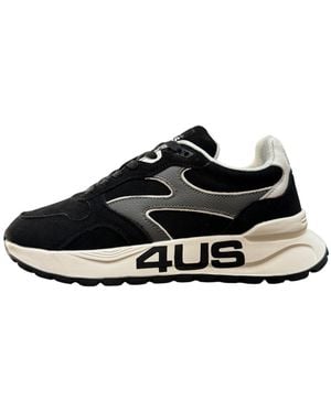 4US Sneakers - Negro