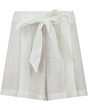 So Allure Shorts - White