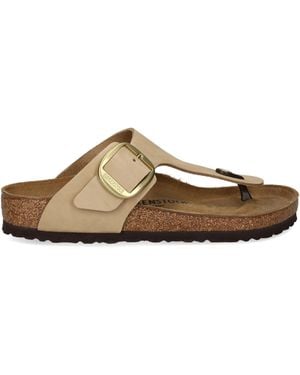 Birkenstock Sandals Gizeh Big Buckle - Brown