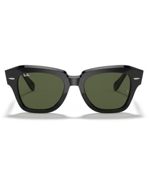 Ray-Ban Ray Ban Sunglasses Adult 2186 Sole Negro - Verde