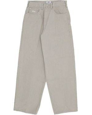 Obey Jeans Bigwig Baggy Denim - Gris