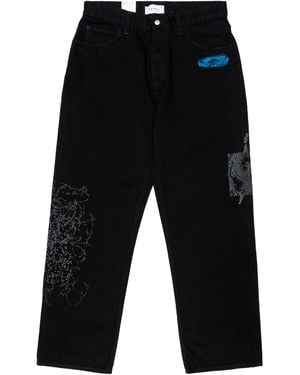 Edwin Jeans Matrix Panku - Schwarz