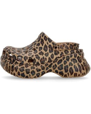 Crocs™ Mule Donna W Bae Animal Clog - Brown