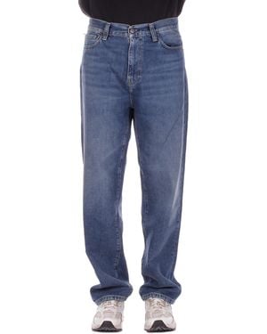 Carhartt Jeans I036728 014L Aaron Pant Camano Denim Dark - Blue