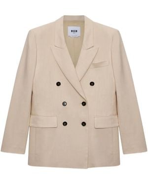 MSGM Jackets - Natural
