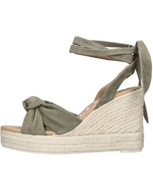 Manebí Schuhe Mit Grunem Absatz - Mehrfarbig