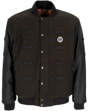 DOLLY NOIRE Bomber Jacket Goat Corporate Bomber - Black