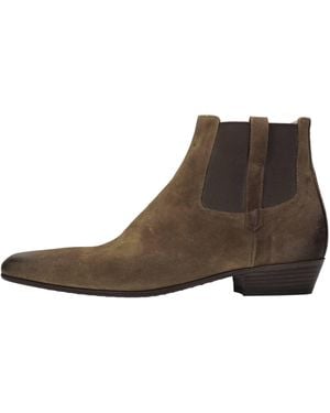 Pantanetti Schwarze Stiefel - Braun