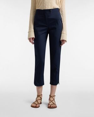 Harmont & Blaine Pants With Straps - Blue