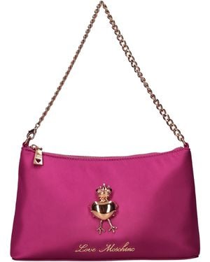 Love Moschino Zakken. Viola - Paars