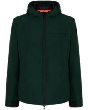 Suns Herrenjacke Aurelio Velour Forest - Grün