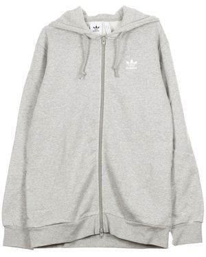 adidas Trf Flc Hoodie Zip Hoodie - Gray