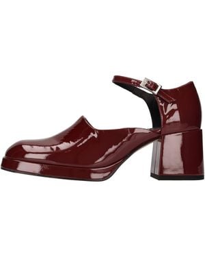 Miista Zapatos Con Tacon Rojo