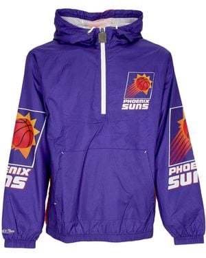 Mitchell & Ness Removable Windbreaker Nba Team Og 2.0 Anorak Windbreaker Phosun - Blue