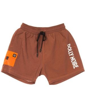 DOLLY NOIRE Thermo Reactive Swimshorts - Brown