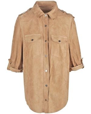 Salvatore Santoro Leather Jacket - Natural