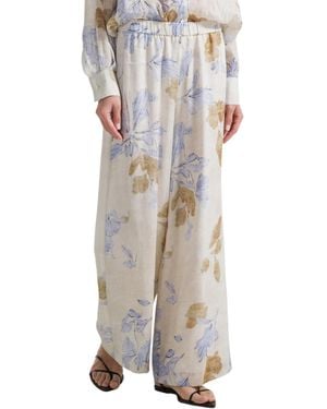 Seventy Pants Printed - Natural