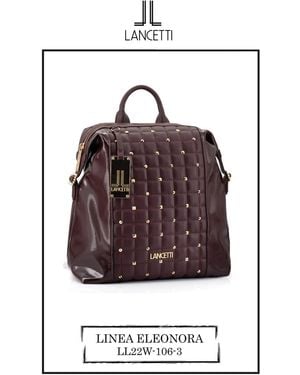 Lancetti Tasche Rucksack - Braun