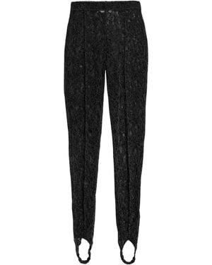 WEILI ZHENG Leggings With Bracket - Black