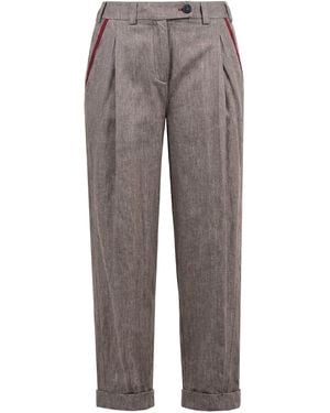 ALESSIA SANTI Pants - Gray