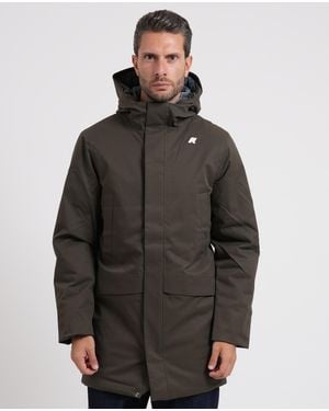 K-Way Chaquetas Negro - Gris