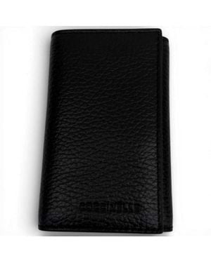 Coccinelle Stg Soft Leather Keyring - Black