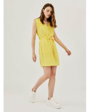 Silvian Heach S Dress Pgb22243ve - Yellow
