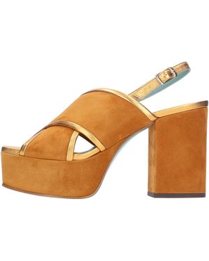 Paola D'arcano Sandales Cuoio - Marron