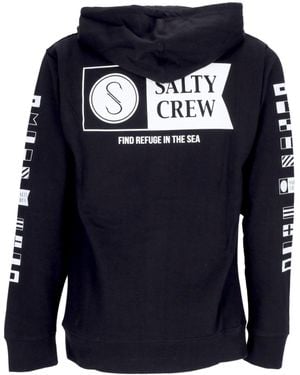 Salty Crew Alpha Fleece Hoodie - Blue
